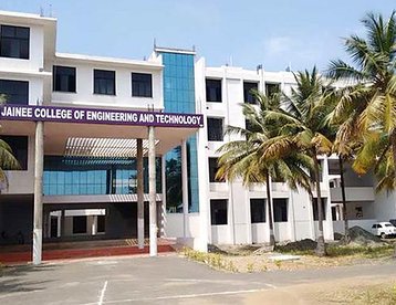 Campus view with the academic block